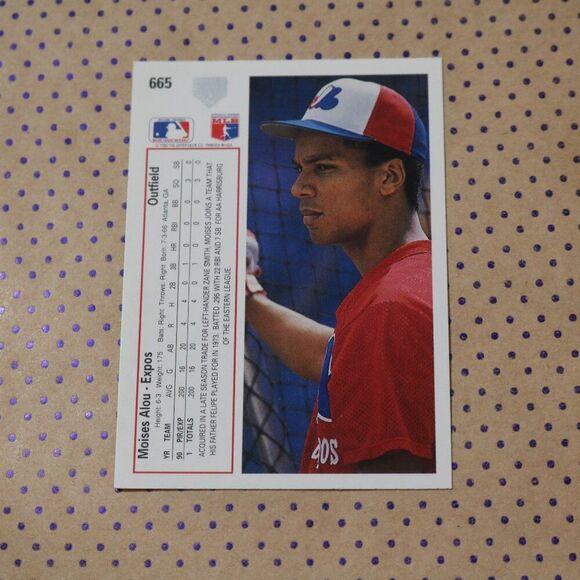 Moises Alou #665 Baseball Card - Picture 2 of 2